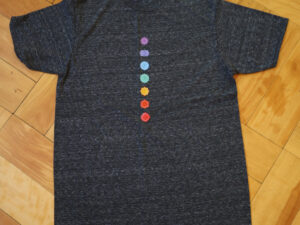 Polera Chakras, algodón/hombre