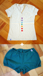 Polera Chakras Mujer 02 + Short